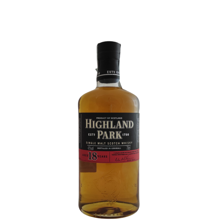 highland aged 18 years