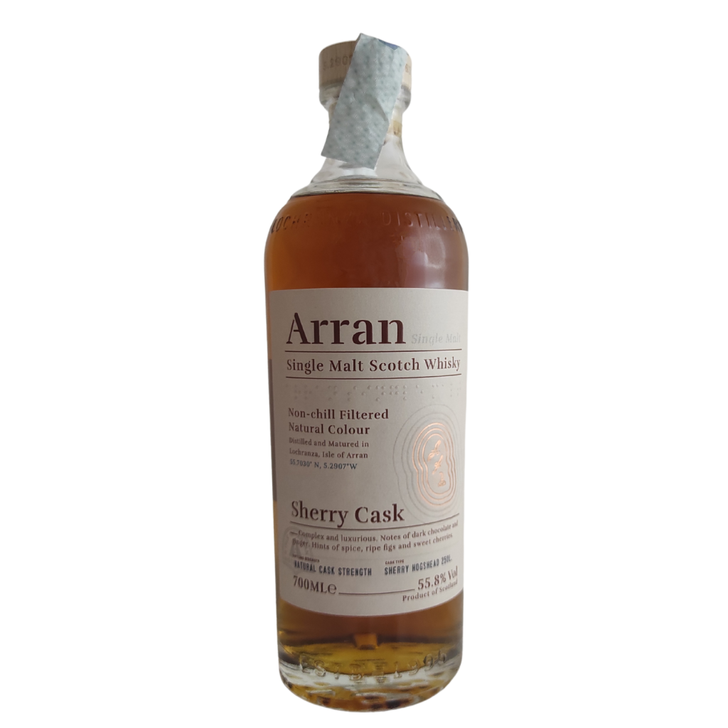 arran sherry cask the bodega