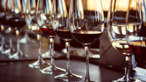 degustazione del vino rosso